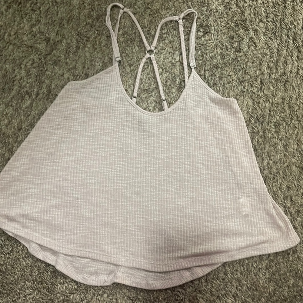 Light Mauve Crop Top